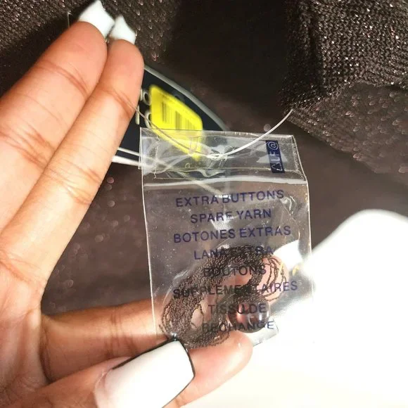 Jones New York Signature Brown Pull Over Sweater with Copper Accents. Size L. - Picture 4 of 7